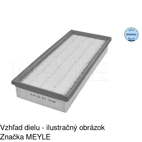 Vzduchový filter POLCAR S11-4005 - obr. 2