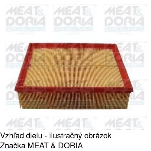 Vzduchový filter POLCAR S11-4025 - obr. 3