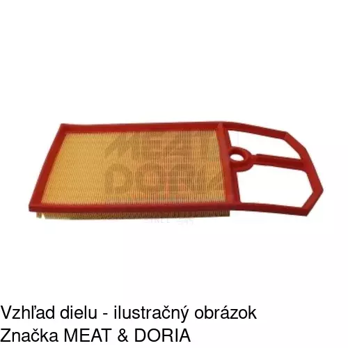 Vzduchový filter POLCAR S11-4026 - obr. 3