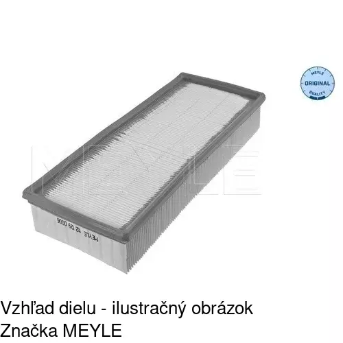 Vzduchový filter POLCAR S11-4057 - obr. 1