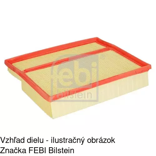 Vzduchový filter POLCAR S11-4082 - obr. 1