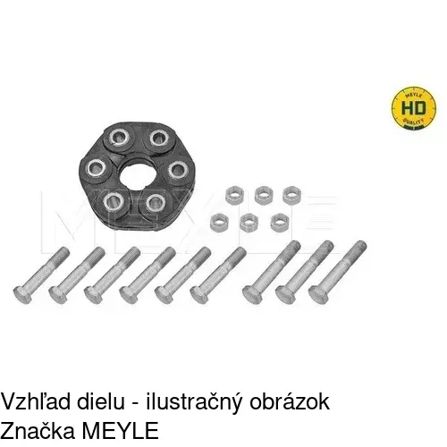 Silentblok POLCAR S2220901 - obr. 4