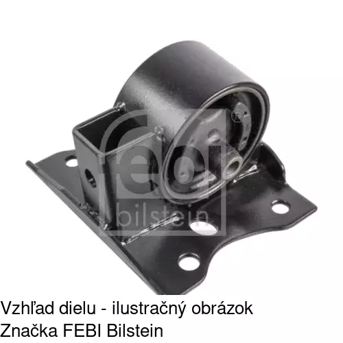 Silentblok prevodovky POLCAR S2227005