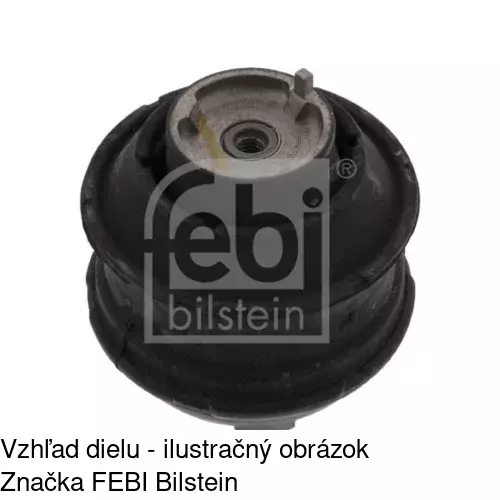 Silentblok motora POLCAR S2250044 - obr. 5