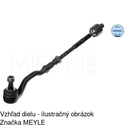 Tyč riadenia POLCAR S6020031 - obr. 2