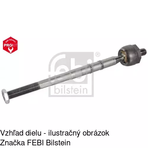 Tyč riadenia POLCAR S6023021 - obr. 1