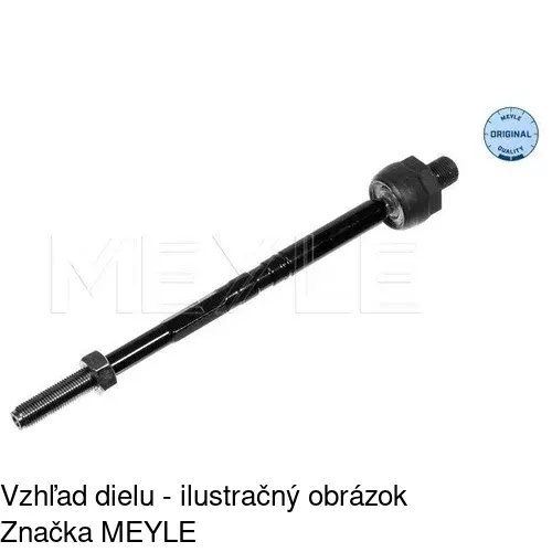 Tyč riadenia POLCAR S6055015 - obr. 1