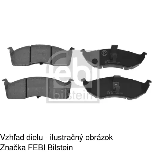 Brzdové dosky POLCAR S70-0062 - obr. 3