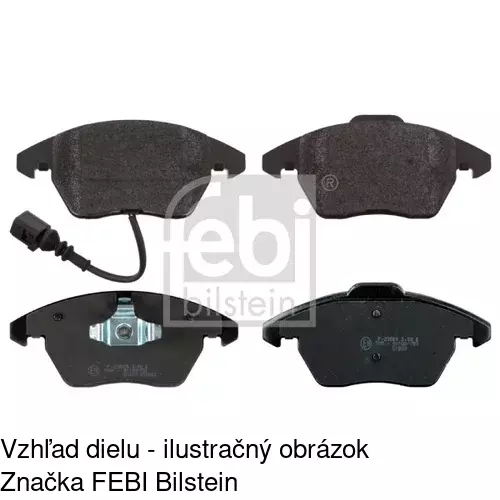 Brzdové dosky POLCAR S70-0069 - obr. 4