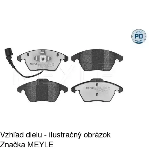 Brzdové dosky POLCAR S70-0069 - obr. 5