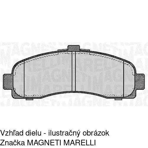 Brzdové dosky POLCAR S70-0144 - obr. 4