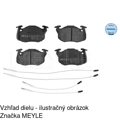 Brzdové dosky POLCAR S70-0185 - obr. 4