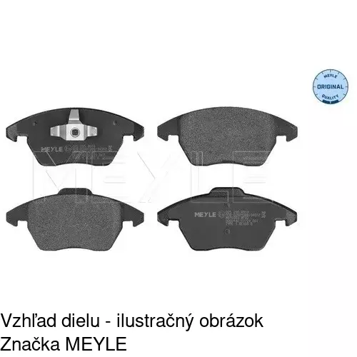 Brzdové dosky POLCAR S70-0213 - obr. 4