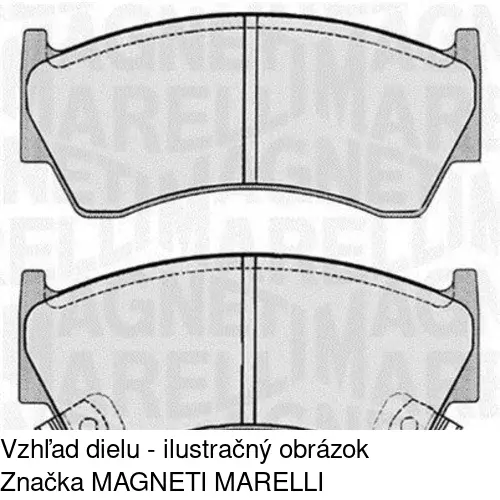 Brzdové dosky POLCAR S70-0242 - obr. 5