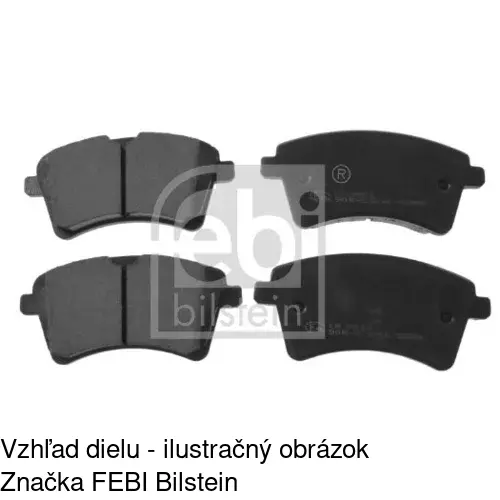 Brzdové dosky POLCAR S70-0272 - obr. 4