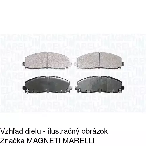 Brzdové dosky POLCAR S70-0273 - obr. 5