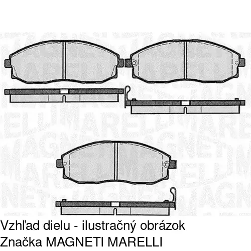 Brzdové dosky POLCAR S70-0318 - obr. 4