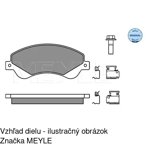 Brzdové dosky POLCAR S70-0385 - obr. 4