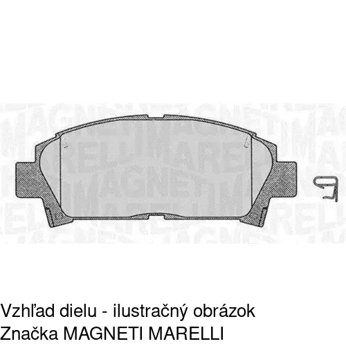 Brzdové dosky POLCAR S70-0516 - obr. 5