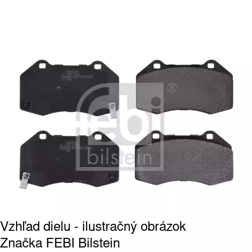 Brzdové dosky POLCAR S70-1107 - obr. 5