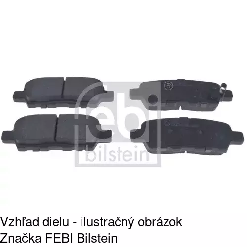 Brzdové dosky POLCAR S70-1194 - obr. 3