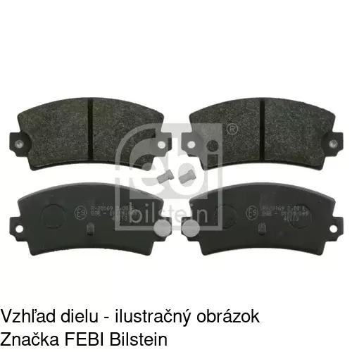 Brzdové dosky POLCAR S70-1460 - obr. 4