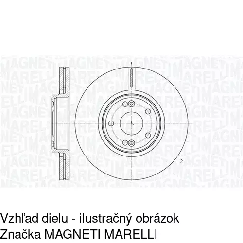 Brzdový kotúč POLCAR S71-0037 - obr. 5