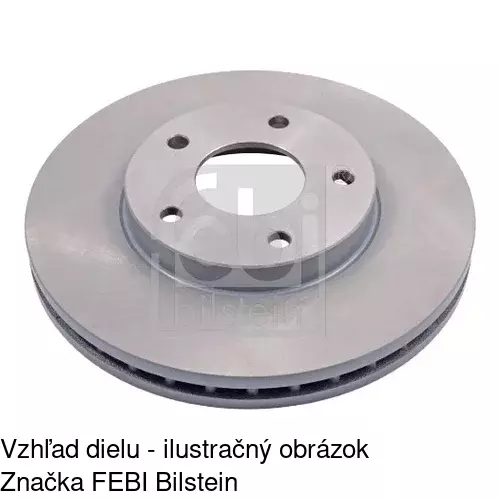 Brzdový kotúč POLCAR S71-0148 - obr. 1