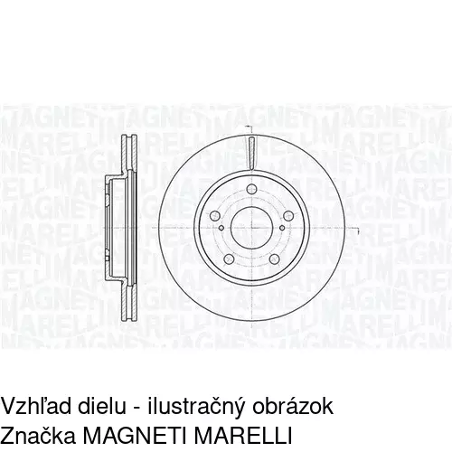 Brzdový kotúč POLCAR S71-0208 - obr. 4