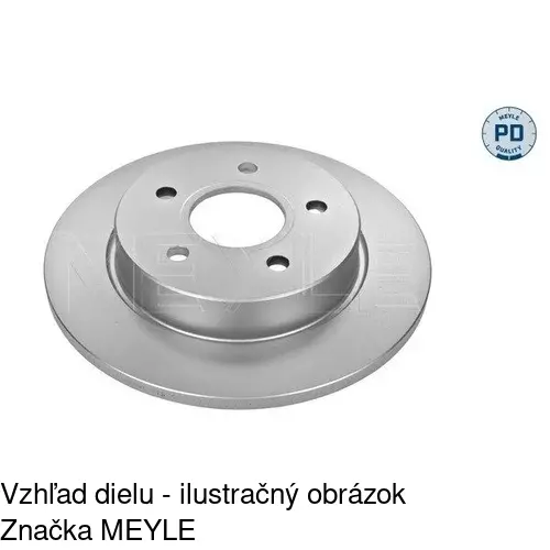 Brzdový kotúč POLCAR S71-1248 - obr. 4