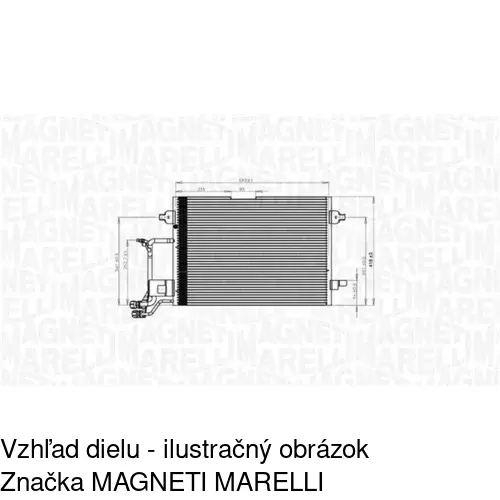 Chladiče klimatizácie POLCAR 1324K8C2