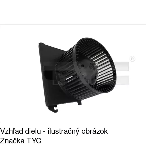 Ventilátory kúrenia POLCAR 1324NU-3