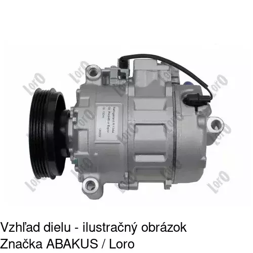 Kompresor AC POLCAR 1334KS-4 - obr. 1