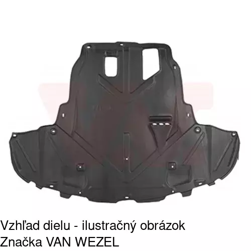 Kryt motora POLCAR 141134-6 - obr. 1