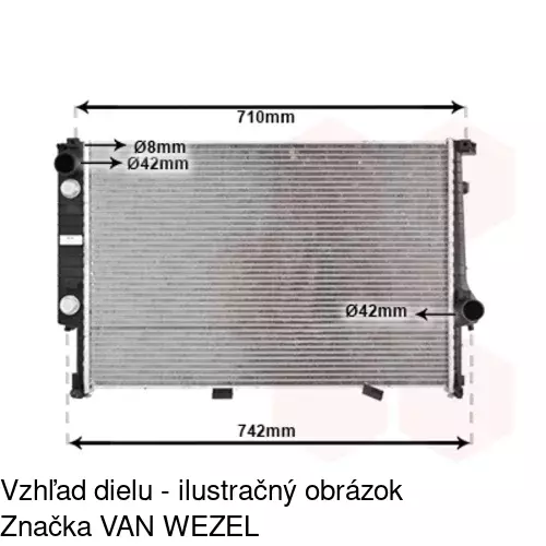 Chladiče vody POLCAR 201508-9 - obr. 5