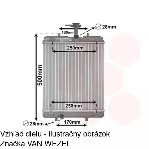 Chladiče vody POLCAR 230108-3 - obr. 4