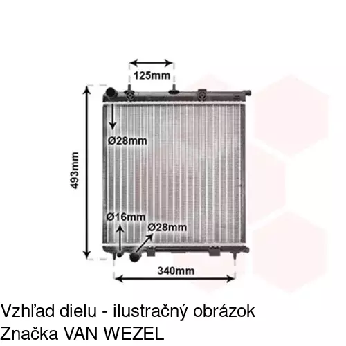 Chladiče vody 231508-4 /POLCAR/ - obr. 4