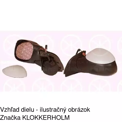 Vonkajšie zrkadlo POLCAR 2315527E - obr. 3