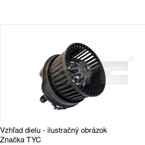 Ventilátory kúrenia POLCAR 2315NU-1