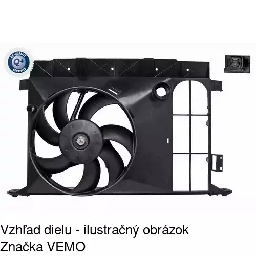 Ventilátory chladičov POLCAR 232523W2