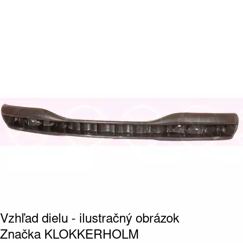 Výstuha nárazníka POLCAR 2327073J