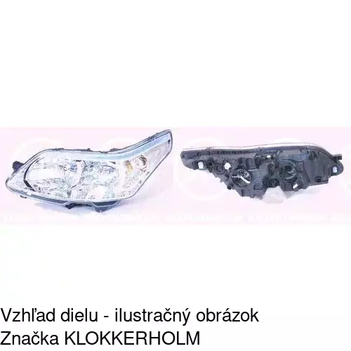 Hlavný reflektor POLCAR 233109-E - obr. 4