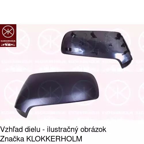 Rám vonkajšieho zrkadla POLCAR 233154TM - obr. 2