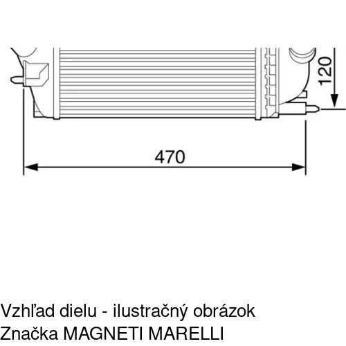 Chladiče vzduchu (Intercoolery) POLCAR 2333J81X - obr. 1