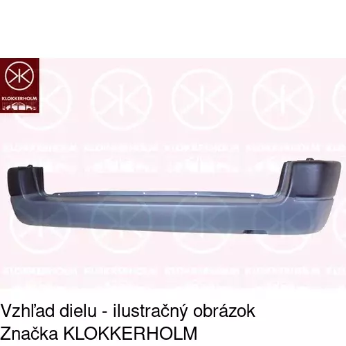 Zadný nárazník POLCAR 235096-2