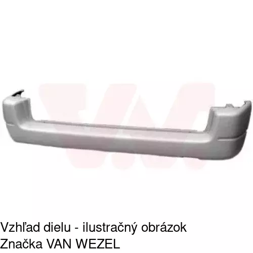 Zadný nárazník POLCAR 2350964J - obr. 1