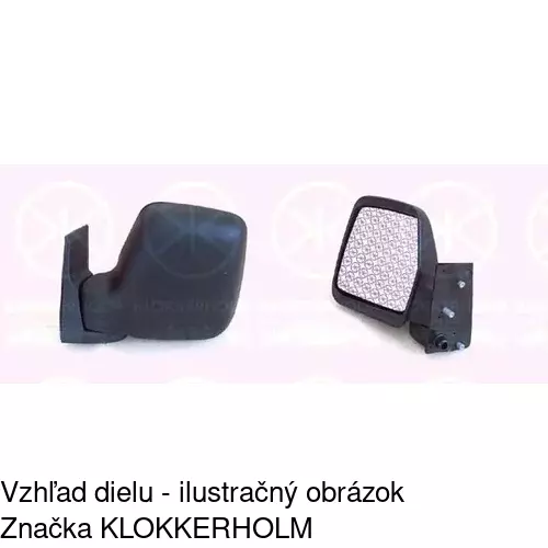 Vonkajšie zrkadlo POLCAR 239551-E - obr. 1