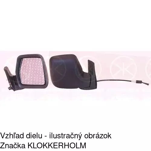 Vonkajšie zrkadlo POLCAR 239551-E - obr. 5