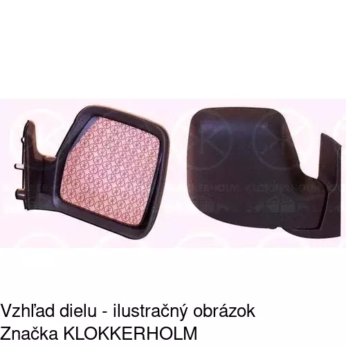 Vonkajšie zrkadlo POLCAR 239552-E - obr. 1