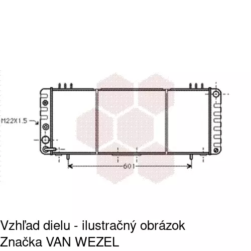 Chladiče vody POLCAR 240408-2 - obr. 1